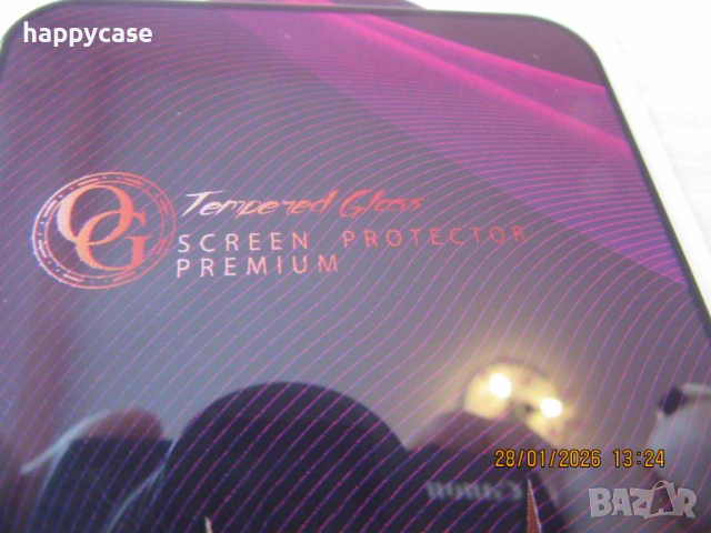 Samsung Galaxy A57 A37 A17 A56 A36 A26 A16 / OG PREMIUM Full Glue Стъклен протектор за екран, снимка 9 - Фолия, протектори - 47799727