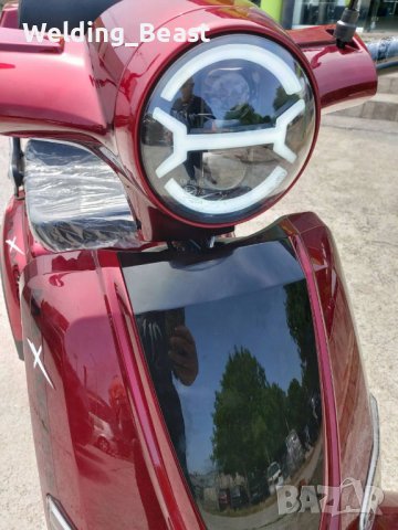 Електрическа Четириколка Famozna LUX 1500W/60V/20Ah - Червена , снимка 3 - Мотоциклети и мототехника - 39295802