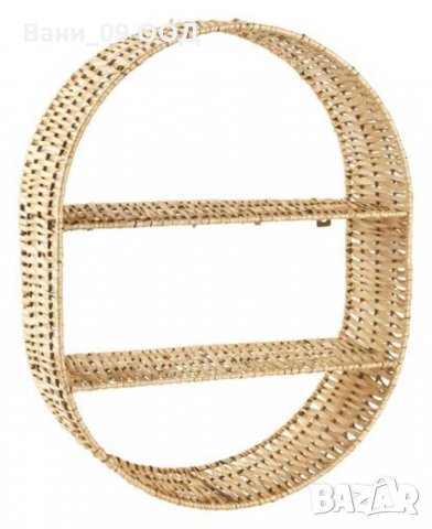 Рафт/етажерка от плетена върба, снимка 4 - Етажерки - 32298371