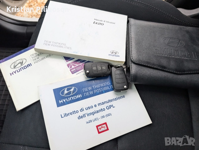 Hundai ix20 1.4 90kc бензин+газ, снимка 6 - Автомобили и джипове - 52327522