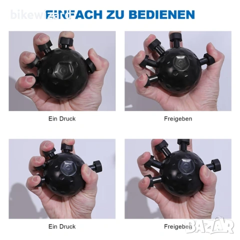 Силов тренажор с регулируем захват за пръсти за изграждане на мускули НОВО, снимка 2 - Спортна екипировка - 53158093