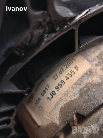 Охладителна перка вентилатор за Голф 4 Ауди А3 Сеат Шкода Бора Golf 4 Audi A3 Seat Skoda 1J0959455F, снимка 4 - Части - 52215605