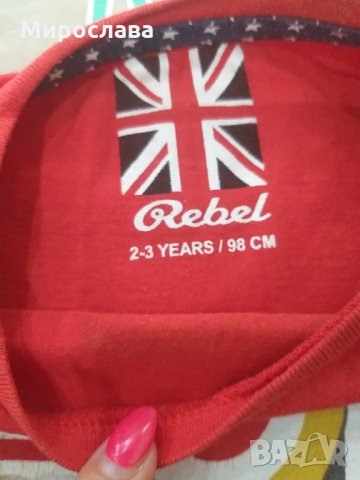 Лот тениски 2-3г с подарък, снимка 5 - Детски тениски и потници - 33495443