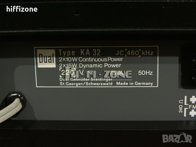 ГРАМОФОН Dual ka 32, снимка 18 - Грамофони - 36667637