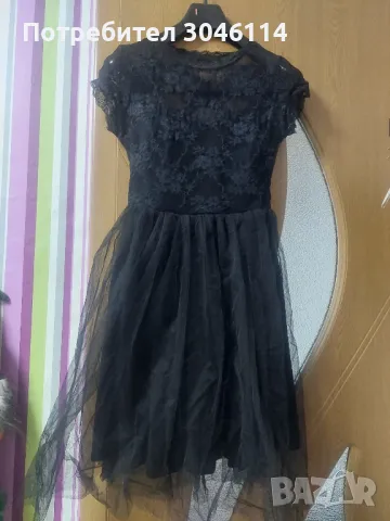 дамска рокля с тюл