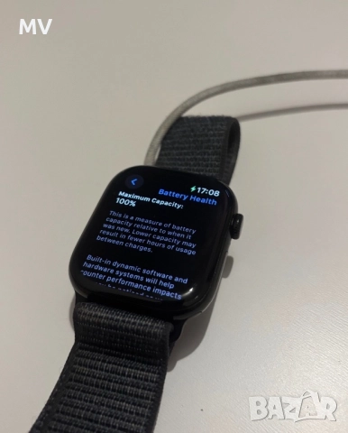 Apple watch series 10 46mm 100% battery life, снимка 6 - Смарт часовници - 52423675