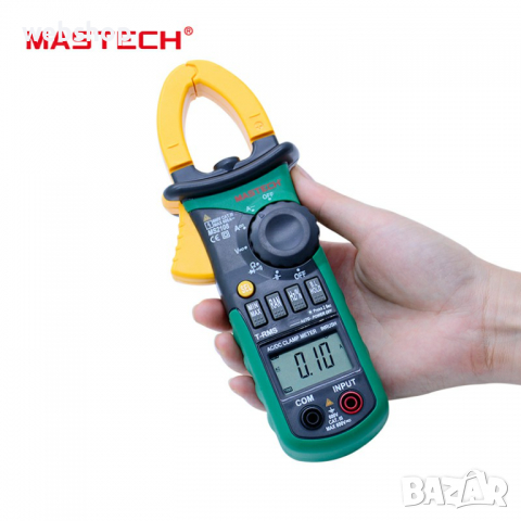 Амперклещи със зумер MASTECH  MS2108 VAC/VDC | AAC/ADC | OHM | F | Hz, снимка 6 - Клещи - 36454517