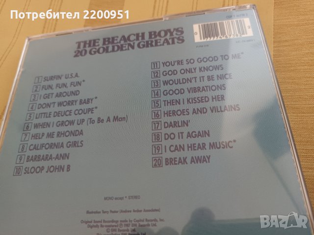THE BEACH BOYS, снимка 7 - CD дискове - 43106686