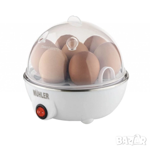 Уред за варене на яйца MUHLER ME-271 – Варете до 7 яйца бързо и лесно, снимка 11 - Друга електроника - 52098456