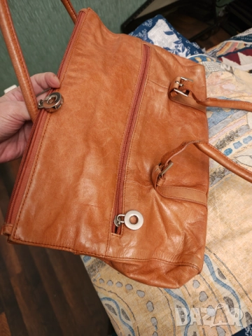  MAB чанта естествена кожа , снимка 2 - Чанти - 21157909