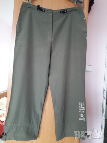 Дамски спортен памучен панталон тип бермуди