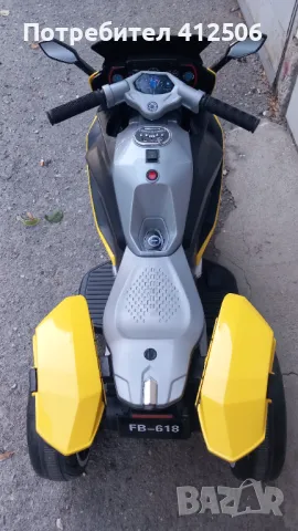 Продавам детски акумулаторен мотор, снимка 2 - Коли, камиони, мотори, писти - 47733139