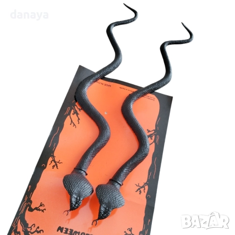 6145 Реалистични гумени змии кобри, 36 см, снимка 2 - Други - 51857600