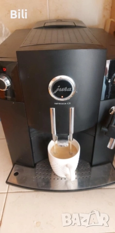 Кафе автомат Jura Impressa C5 на зърна, снимка 4 - Кафемашини - 52384600