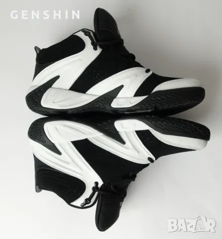 SHAQ черно-бели спортни обувки 42 номер, снимка 4 - Спортни обувки - 50383235