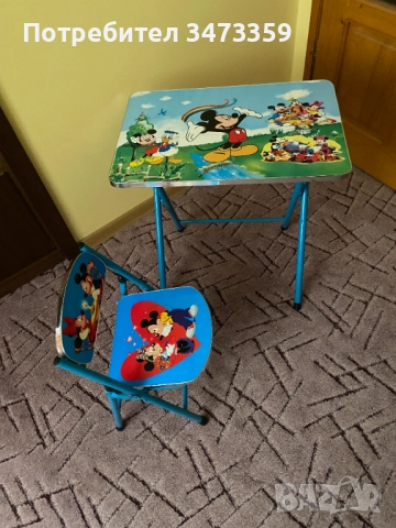 Детска масичка и столче, снимка 3 - Други - 52348640