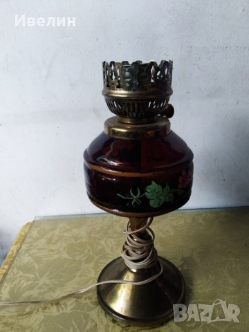 настолна лампа арт деко , снимка 4 - Настолни лампи - 28905496