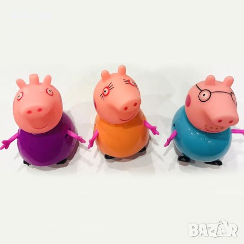 3577 Семейство Пепа Пиг фигури Peppa Pig игрален комплект, 6 броя, снимка 5 - Игри и пъзели - 39752197