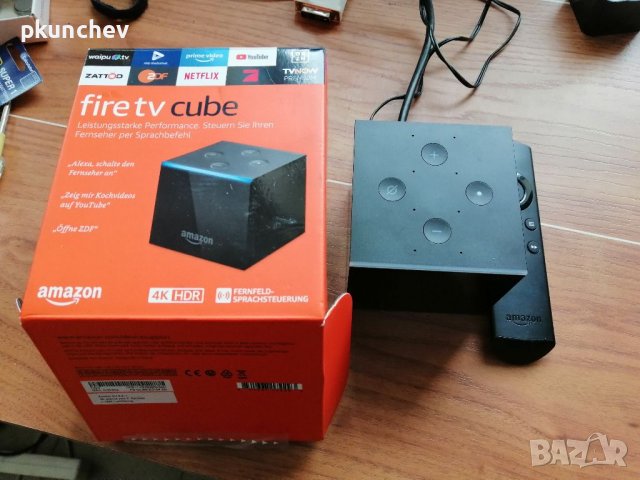 Amazon FireTv Cube 4K, снимка 2 - Плейъри, домашно кино, прожектори - 38826051