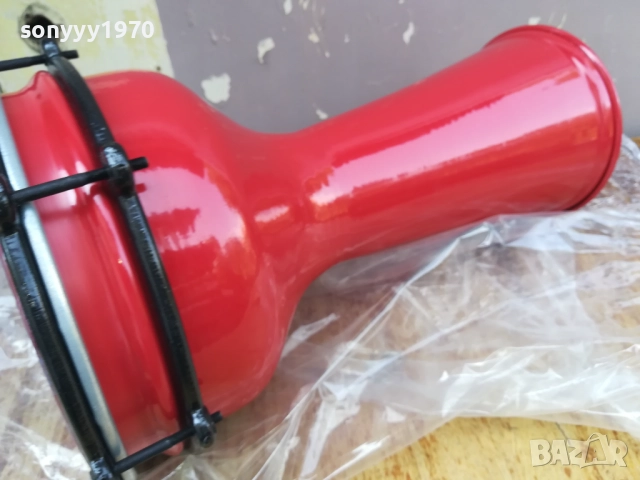 red-ГОЛЯМА ЧЕРВЕНА ТАРАМБУКА С БОЛТОВЕ ОТ СИРИЯ 2608251036, снимка 5 - Ударни инструменти - 51492329