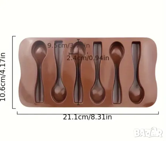 Молд лъжици, снимка 2 - Форми - 47997546