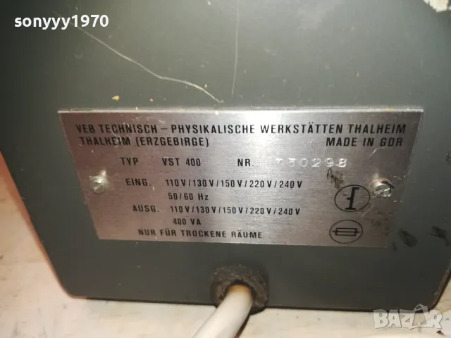 VEB VST 400 220V-110V INVERTER-ВНОС GERMANY LHD1E2309240800, снимка 6 - Друга електроника - 47326129