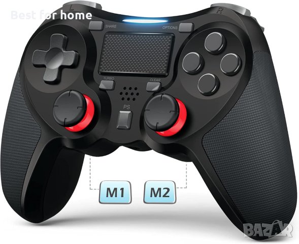 Джойстик -Безжичен контролер TERIOS, съвместим с PS4/PS4 Pro/PS4 Slim