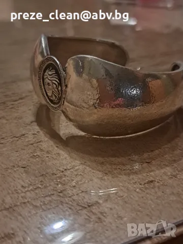 Сребърна гривна, снимка 4 - Колиета, медальони, синджири - 48017203