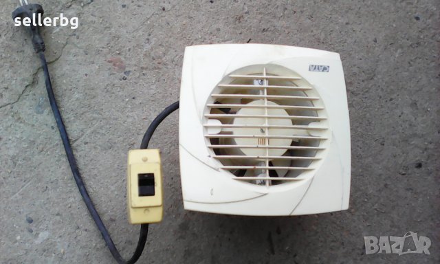 Вентилатор за вграждане в стена - употребяван