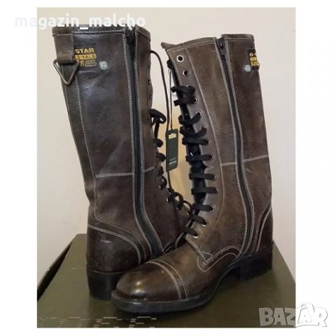 ДАМСКИ БОТУШИ G-STAR RAW; размери: 36 и 37, снимка 2 - Дамски ботуши - 27269296