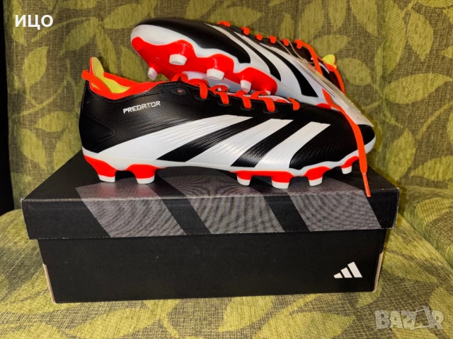 Нови футболни обувки Adidas Predator league  MG, снимка 10 - Футбол - 53471242