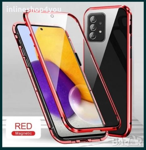 Двоен Магнитен Кейс за Samsung Galaxy A32 5G A52 A72 / 360 Градуса, снимка 5 - Калъфи, кейсове - 33193304