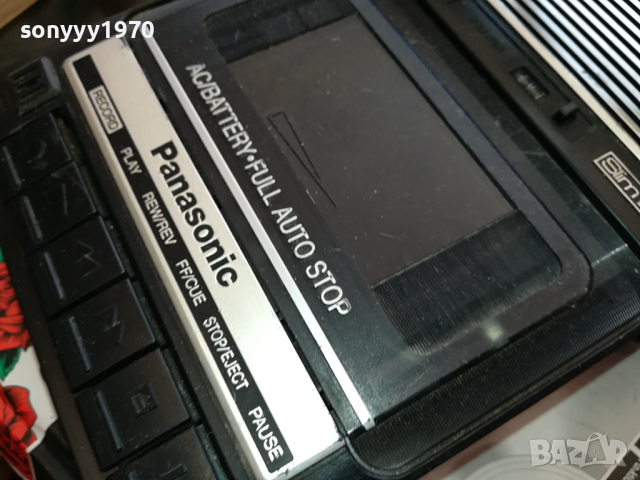 PANASONIC 220V-ВНОС SWISS 2103241614, снимка 7 - Радиокасетофони, транзистори - 44879701