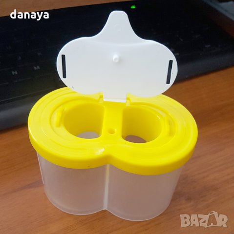 2170 Двойна чашка за рисуване с капаче, снимка 2 - Ученически пособия, канцеларски материали - 32961276