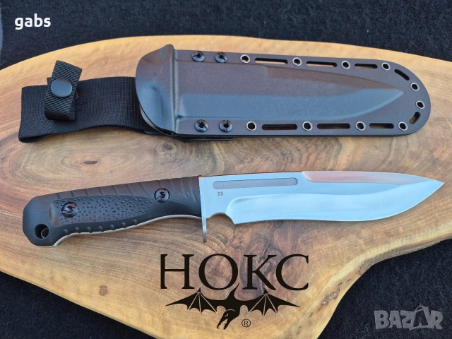 Руски масивен нож НОКС Асгард с кания, снимка 3 - Ножове - 53135177