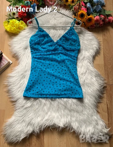 Син потник Sisters point, снимка 1