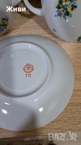 Много красив руски порцеланов сервиз!, снимка 9 - Сервизи - 43188150