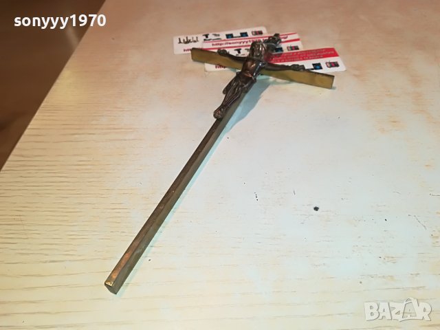 КРЪСТ С ХРИСТОС 1001231209, снимка 4 - Антикварни и старинни предмети - 39252224
