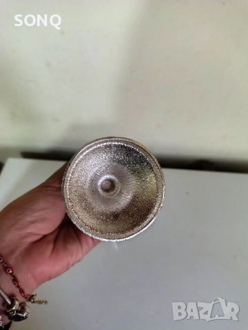 Страхотна Посребрена Ваза, снимка 6 - Антикварни и старинни предмети - 52125266