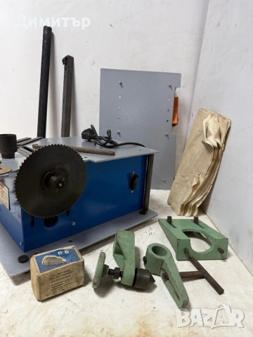 Българска машина Берое абрихт/циркуляр/струг/борапарат/шмиргел, снимка 8 - Циркуляри - 53403889