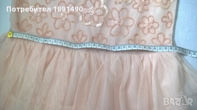 Елегантна рокля с подплата, снимка 10 - Детски рокли и поли - 26219642