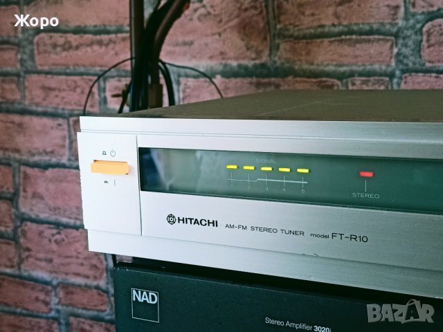 Рядък метален тунер Hitachi FT-R10 (10 серия), снимка 5 - Ресийвъри, усилватели, смесителни пултове - 36960079