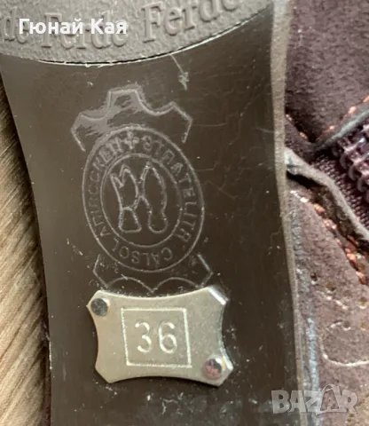 Дамски ботуши на високи токчета №36, снимка 5 - Дамски ботуши - 48554849