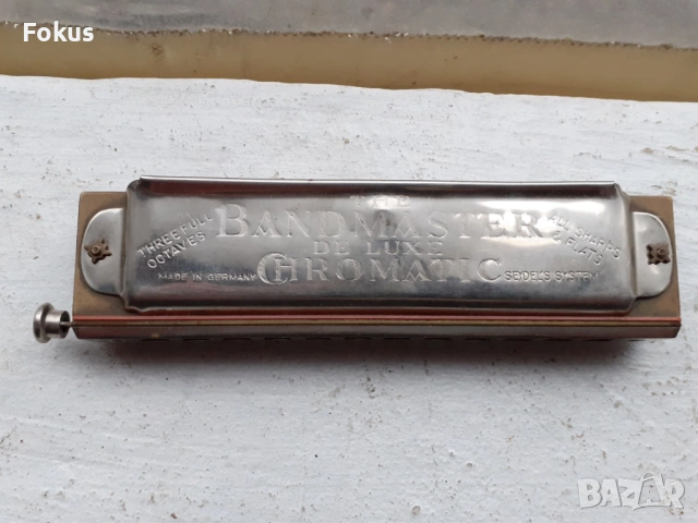 Стара колекционерска немска хармоника