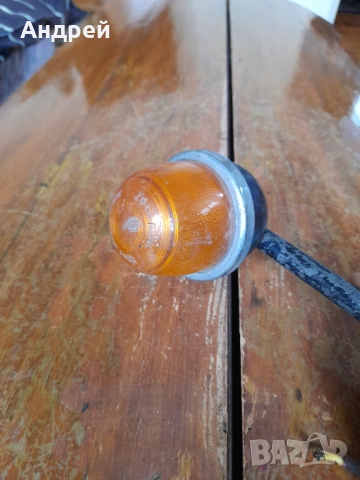 Стар мигач за мотопед,мотоциклет, снимка 2 - Други ценни предмети - 53417877