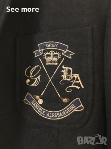 ALESSANDRINI Daniele Alessandrini мъжко сако вълна L, снимка 3 - Сака - 52817150