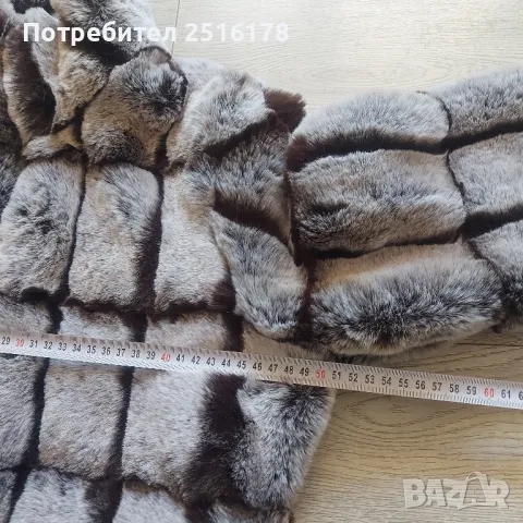 Уникално пухено палтенце! Ново!!!, снимка 6 - Якета - 49109301