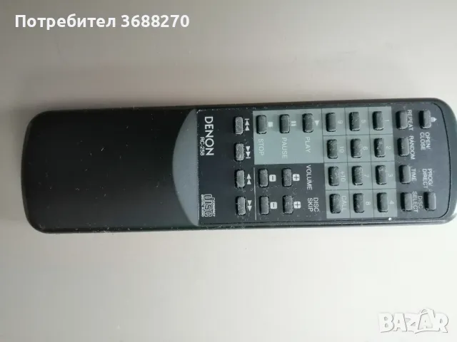 дистанционно CD DENON, снимка 3 - MP3 и MP4 плеъри - 49630027