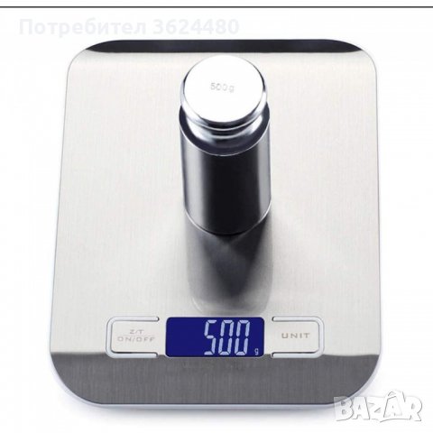 Електронна кухненска везна до 5кг. Електронна кухненска везна до 5кг. Електронна кухненска везна до , снимка 4 - Електронни везни - 39985208