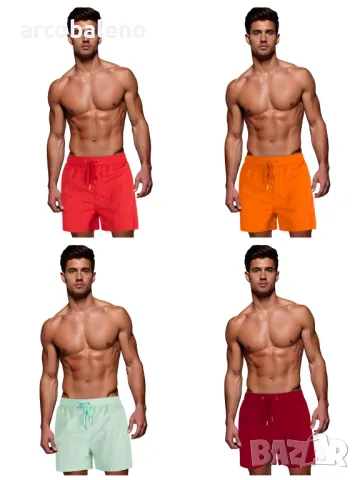 Мъжки плувни шорти, 4цвята 